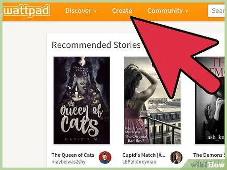 Publica historias en Wattpad Paso 8