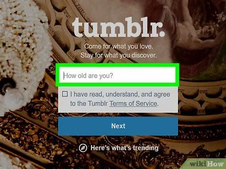 Используйте Tumblr Step 5