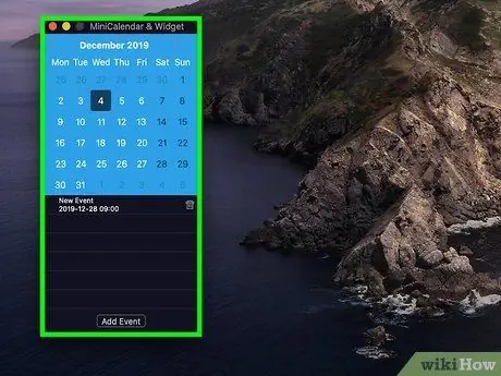 Holen Sie sich einen Kalender auf Ihrem Desktop Schritt 24