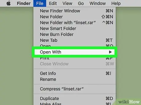 Open RAR Files on Mac OS X Step 8