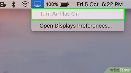 Įjunkite „AirPlay“12 veiksmą