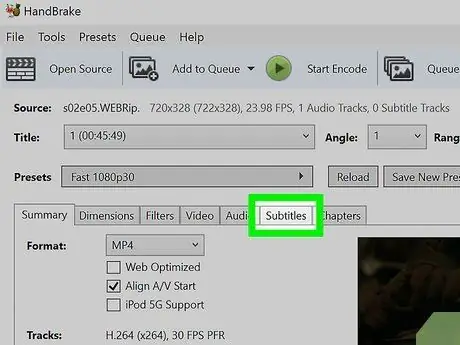 I-embed ang Mga Subtitle sa Mga Video Hakbang 5