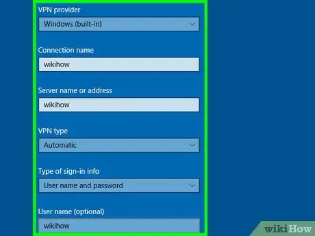 Konfigurer et VPN Trinn 13