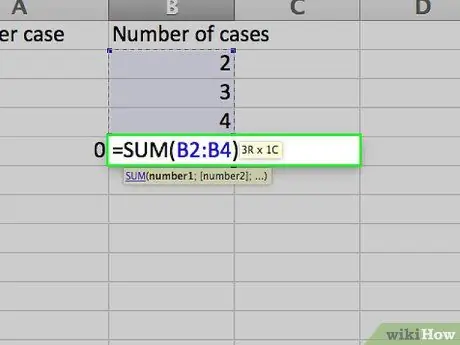 Calculate Averages in Excel Step 13