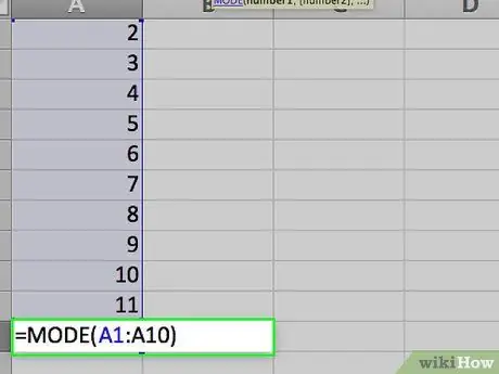 Calcular promedios en Excel Paso 9