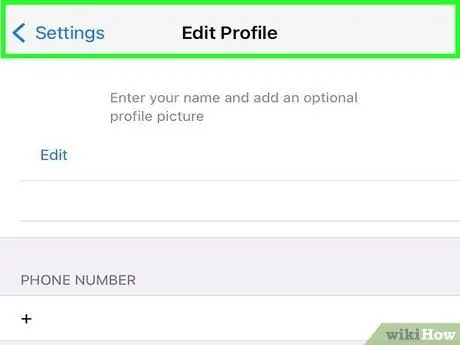 Edit Your Profile on WhatsApp Step 18