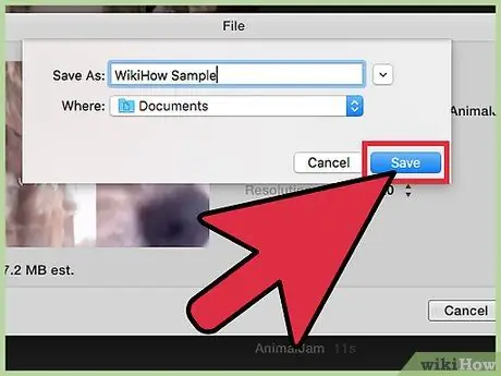 Export iMovie Video hauv HD Kauj Ruam 15