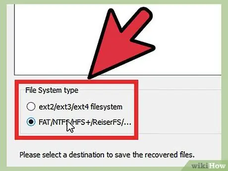 Reševanje datotek na poškodovani pomnilniški kartici SD s programom PhotoRec 7. korak