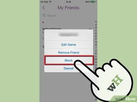 I-block ang Isang tao sa Snapchat Hakbang 1