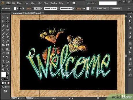 Adobe Illustrator колдонуңуз 1 -кадам