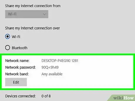 Connectez PC Internet à Mobile via WiFi Étape 6