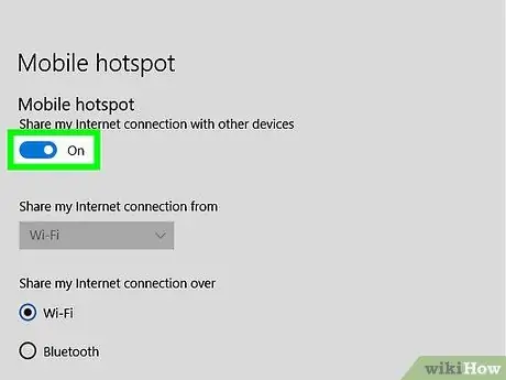 Conecte a Internet do PC ao celular via WiFi Etapa 5