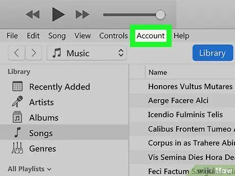 iTunes Adım 2'de Oturum Açın