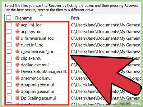 Oporavak izbrisanih datoteka sa računara 7. korak