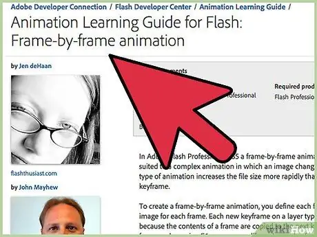 Crea un'animazione Flash Passaggio 1