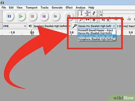 Use Audacity Step 1