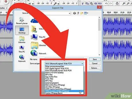 Kasutage Audacity sammu 17