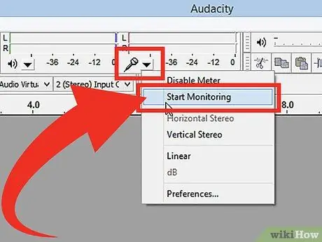 Gebruik Audacity Stap 2