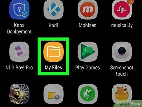 เข้าถึงไฟล์ของ Samsung Galaxy S ขั้นตอนที่ 2