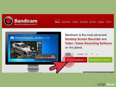 Use Bandicam Passo 1