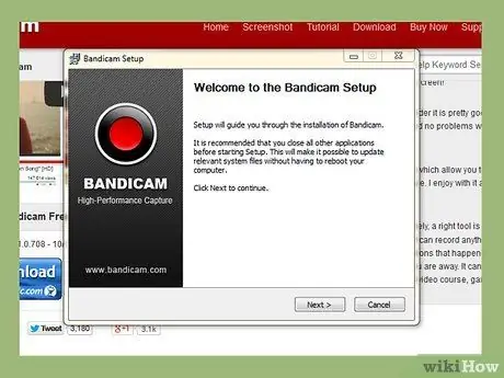 Bandicam Adım 2'yi kullanın