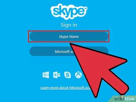 Log ind på Skype Trin 20