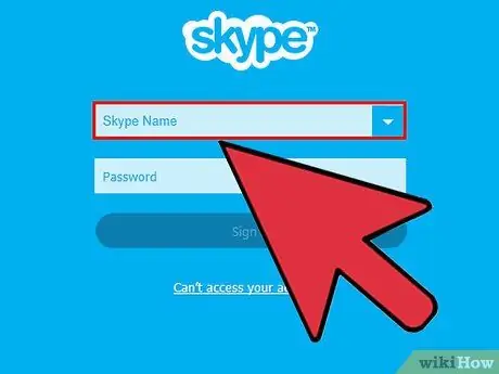 Prijavite se v Skype 21. korak