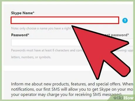 Faça login no Skype, etapa 4