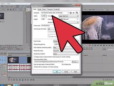 เรนเดอร์วิดีโอในรูปแบบ HD ด้วย Sony Vegas ขั้นตอนที่ 11