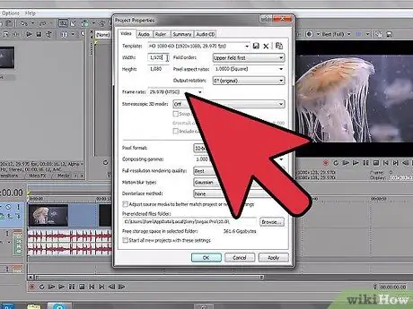 Buat Video dalam HD Dengan Sony Vegas Langkah 12