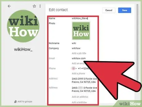 Tambahkan Kenalan ke Peta Google Langkah 5