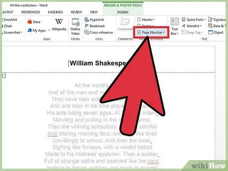 แทรกส่วนหัวหรือส่วนท้ายแบบกำหนดเองใน Microsoft Word ขั้นตอนที่ 14