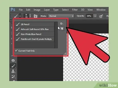 Pasang Photoshop Brushes Langkah 7