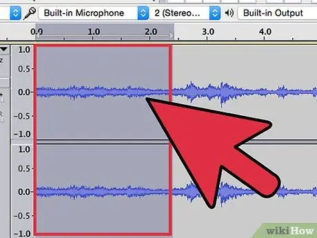 Ručno automatsko podešavanje s Audacity korakom 7