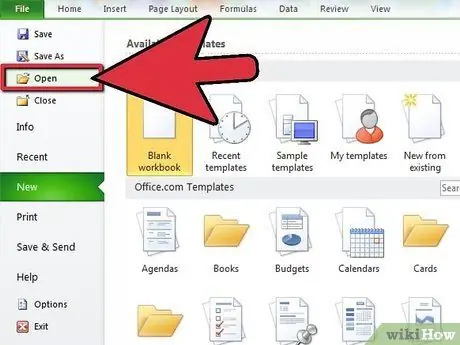 Add a Drop Down Box in Excel 2007 Step 1