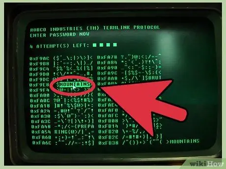 Hack un terminal de computer în Fallout 3 Pasul 5