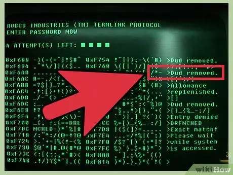 Hacka en datorterminal i Fallout 3 Steg 7