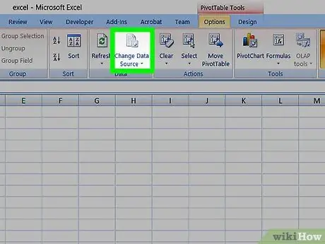 Tambahkan Data ke Jadual Pangsi Langkah 7