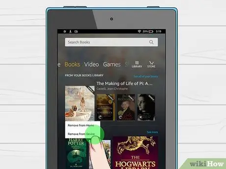 استخدم الخطوة 21 من Kindle Fire