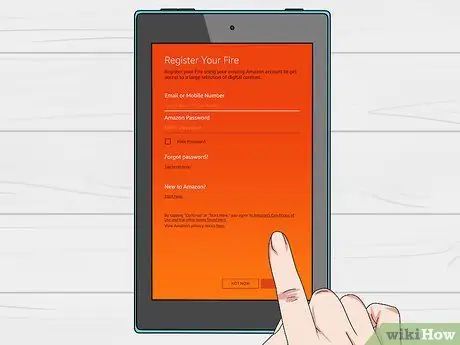 Използвайте Kindle Fire Стъпка 4