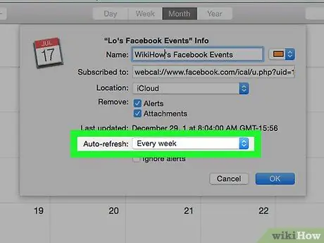 Sync Facebook Events to iCal Step 9