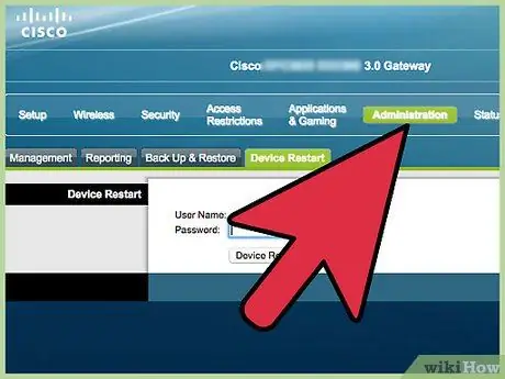 Reboot a DSL Modem Remotely Step 4