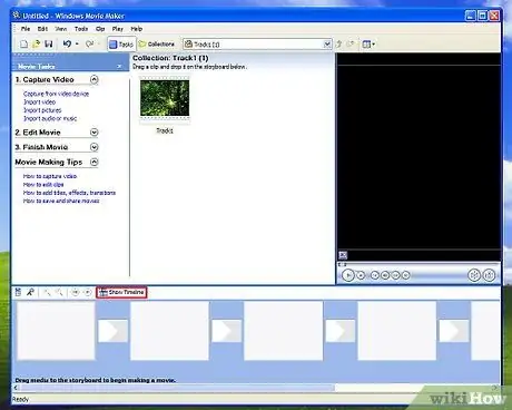 Προσθήκη υποτίτλων σε μια ταινία στο Windows Movie Maker Βήμα 2