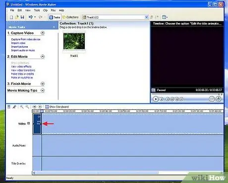 Dodajte titlove filmu u programu Windows Movie Maker Korak 6