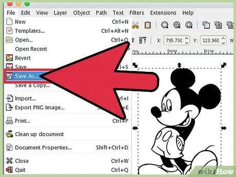 ติดตามภาพโดยใช้ Inkscape ขั้นตอนที่ 14