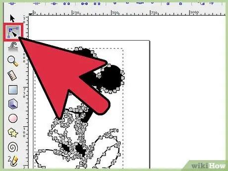 Traça una imatge mitjançant Inkscape Pas 6