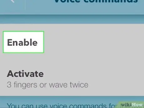 Enable Voice Commands in Waze Step 5