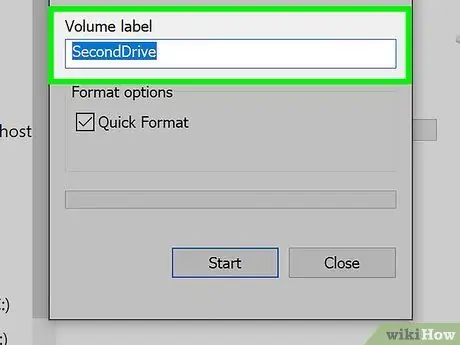 Formatirajte tvrdi disk Korak 6