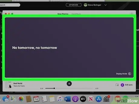 Afișați versurile pe Spotify pe PC sau Mac Pasul 15