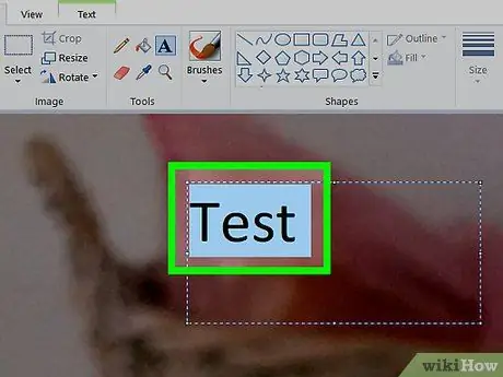 Stavite tekst na slike Korak 11